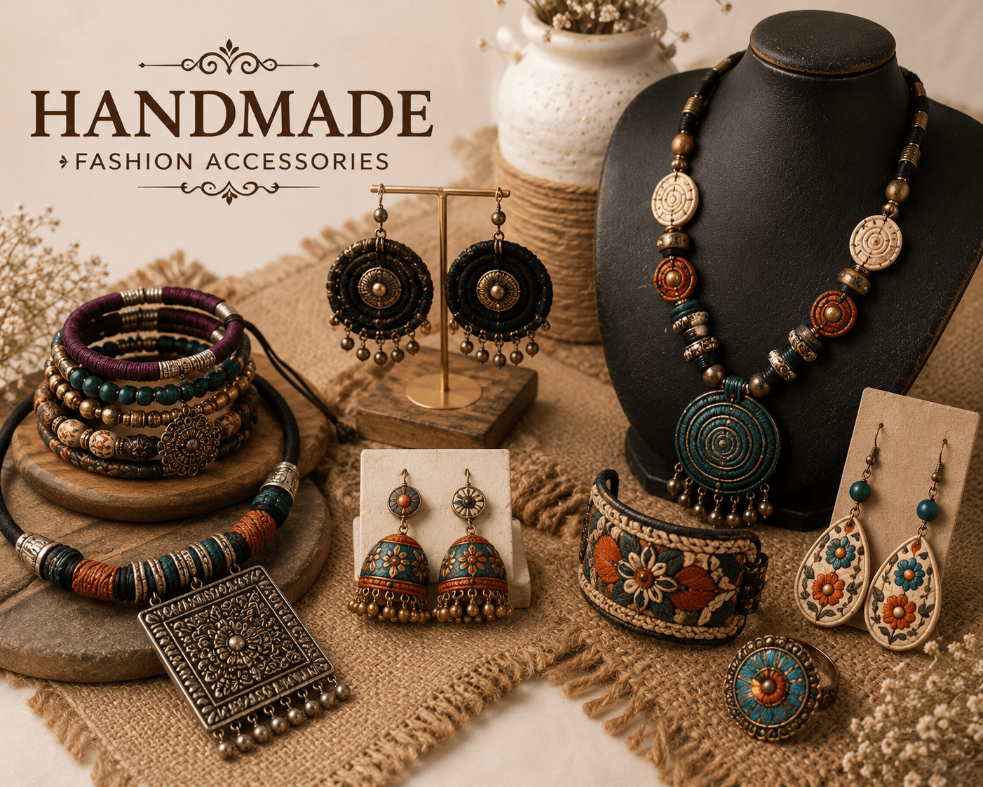 Handmade fashion accessories