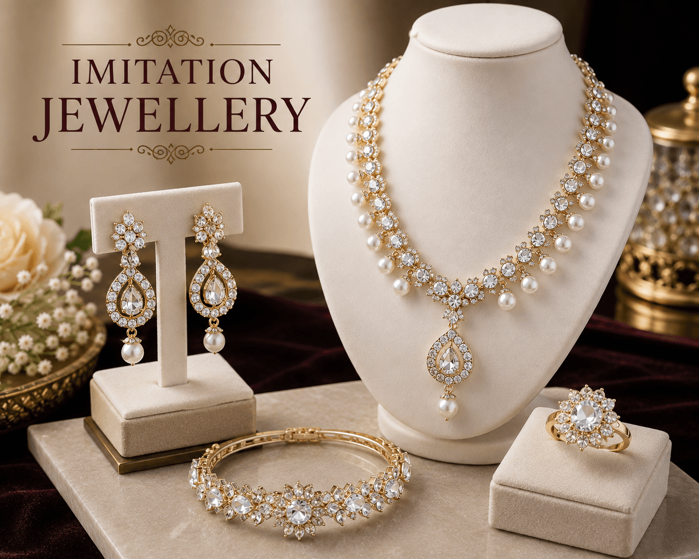 Imitation jewellery