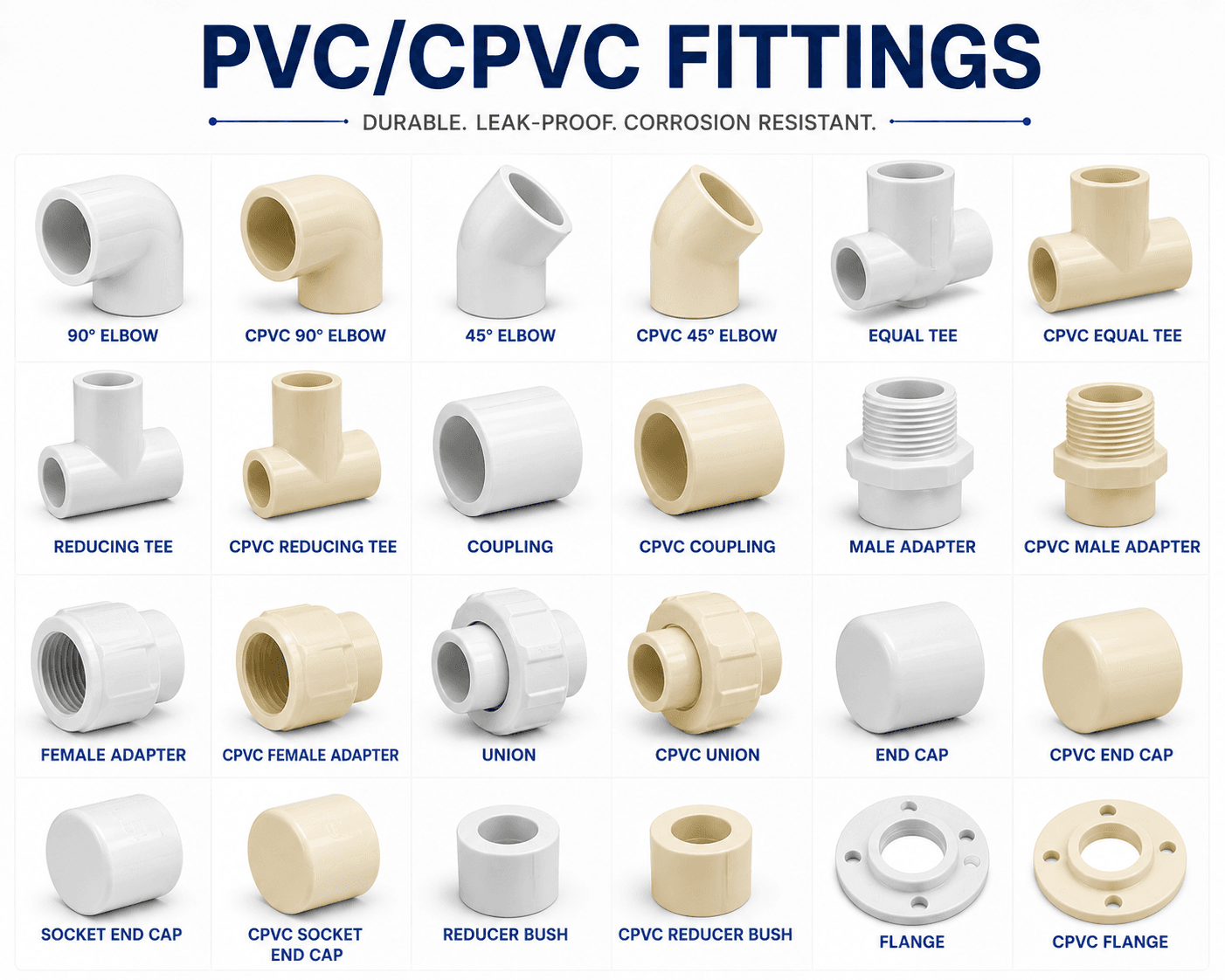 PVC & CPVC Fittings