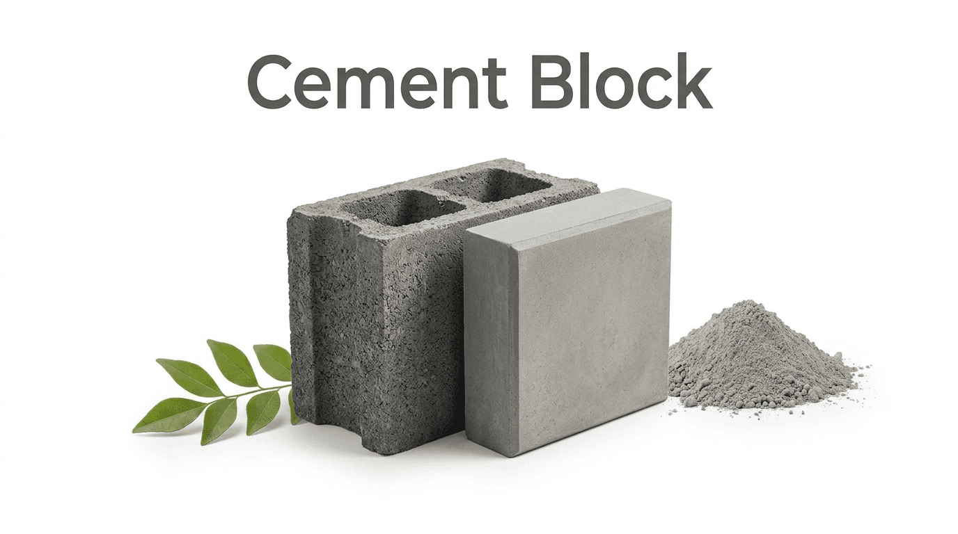 Cement blocks