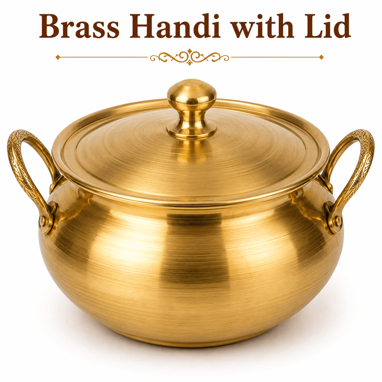 Brass Handi With Lid