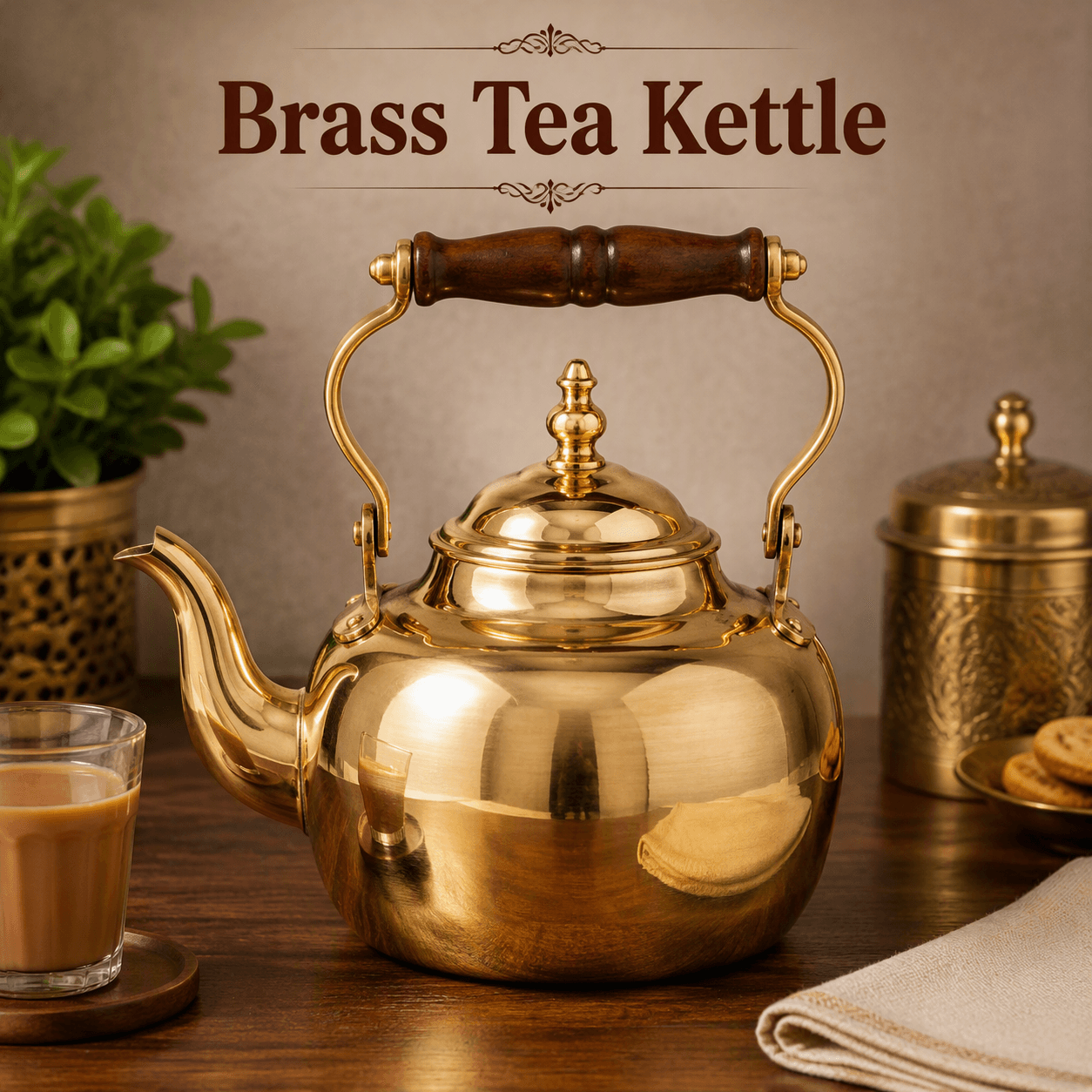 Brass Tea Kettle