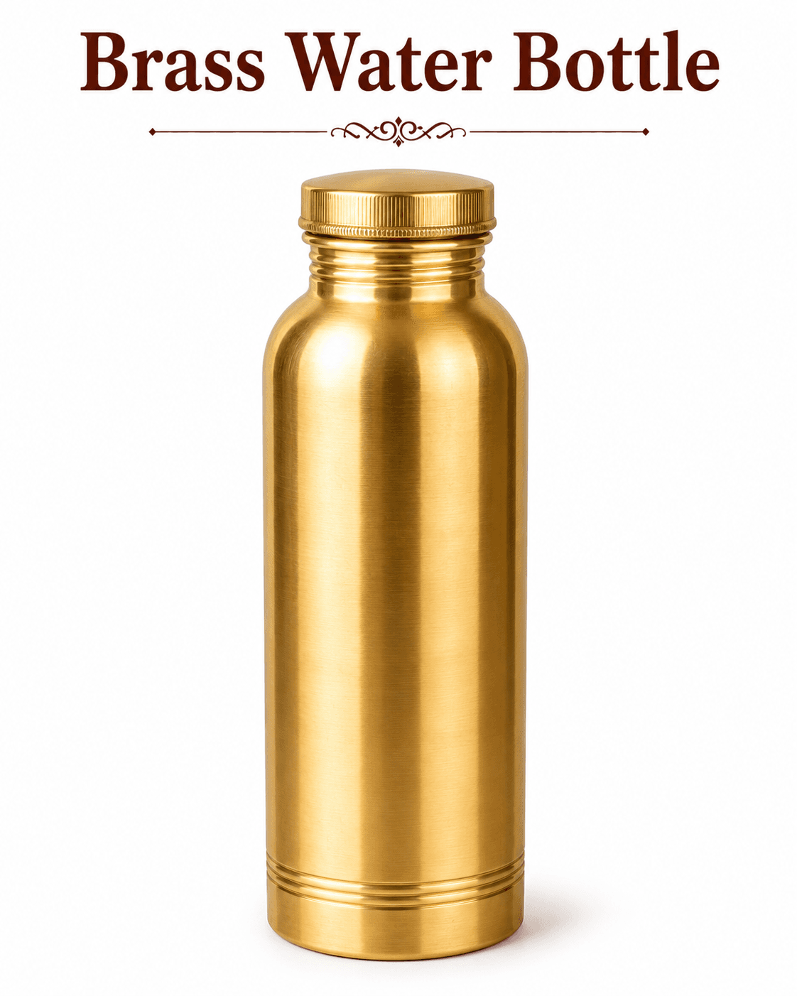 Brass Water Bottle