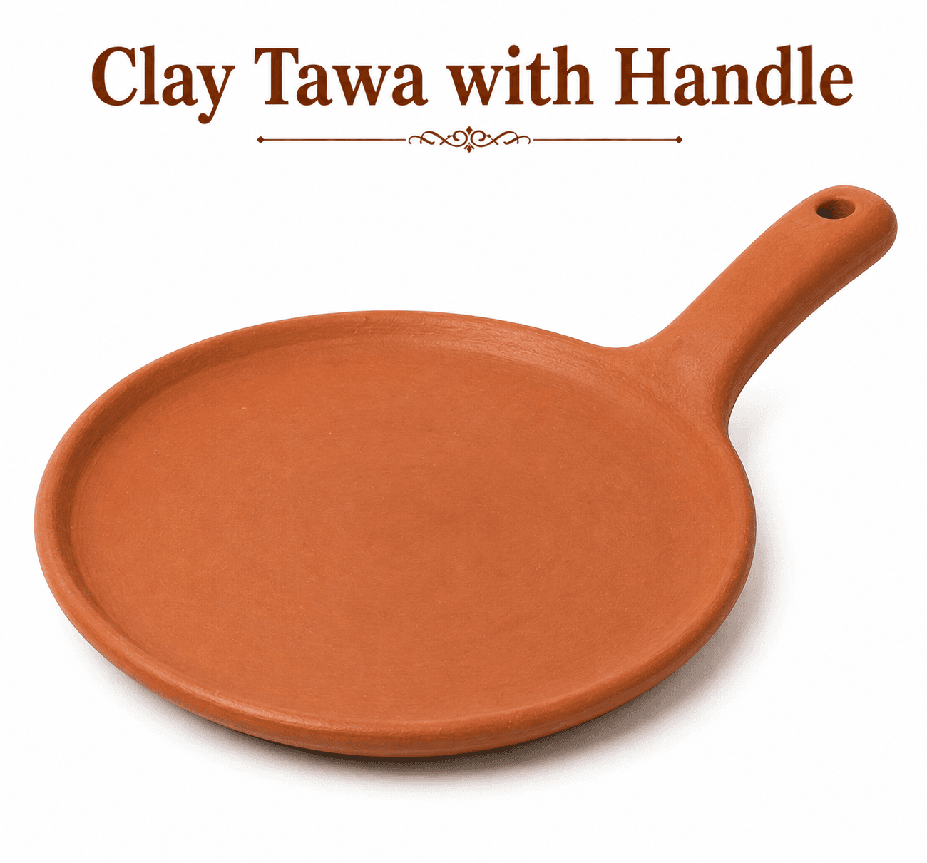 Clay Tawa with Handle