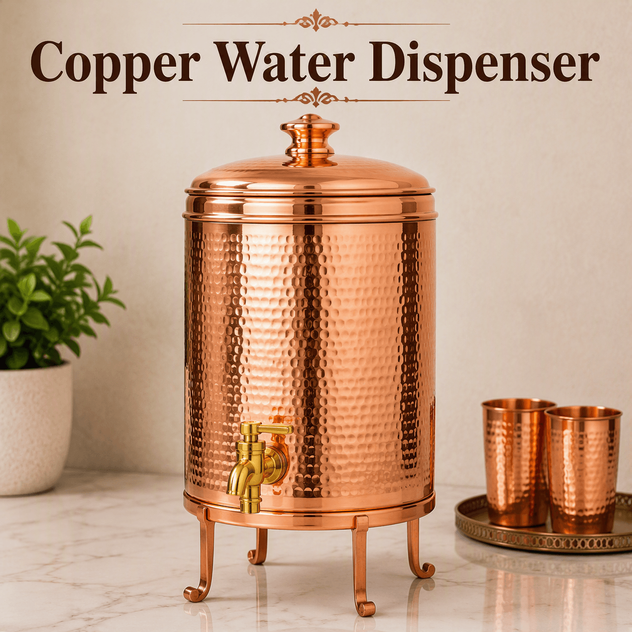 Copper Water Dispenser